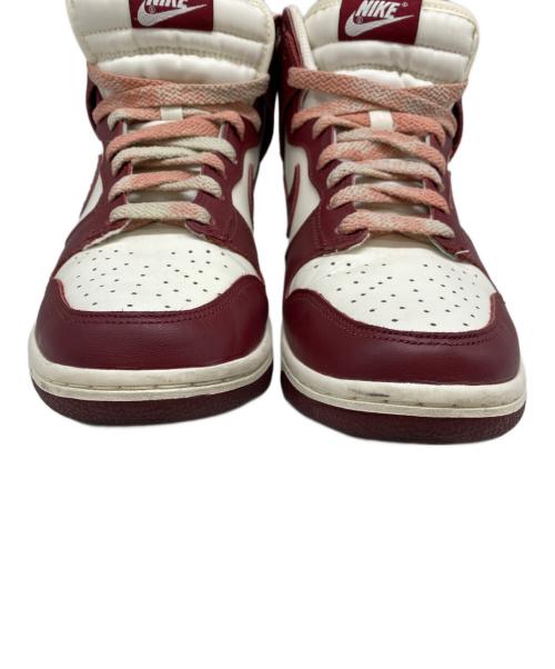 NIKE（ナイキ）NIKE (ナイキ) WMNS DUNK HIGH レッド×ホワイト サイズ:25㎝の古着・服飾アイテム
