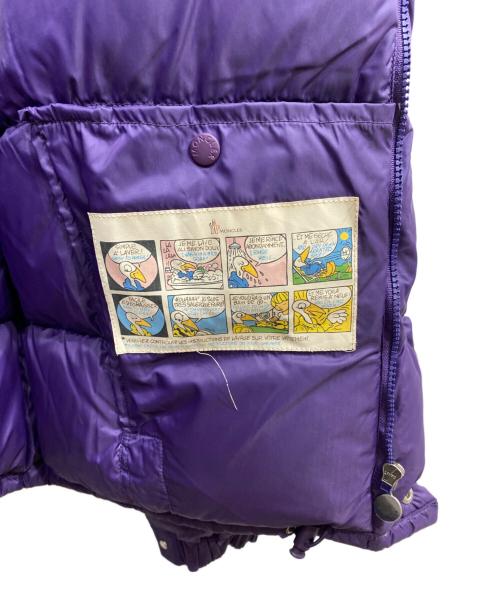 MONCLER（モンクレール）MONCLER (モンクレール) ダウンジャケット パープル サイズ:2の古着・服飾アイテム