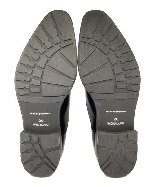 kenford（ケンフォード）kenford (ケンフォード) ストレートチップシューズ ブラック サイズ:26㎝の古着・服飾アイテム