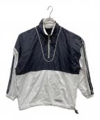 adidasアディダス）の古着「アノラックジャケット」｜グレー