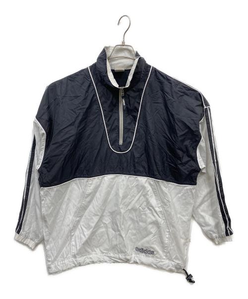 adidas（アディダス）adidas (アディダス) アノラックジャケット グレー サイズ:Mの古着・服飾アイテム