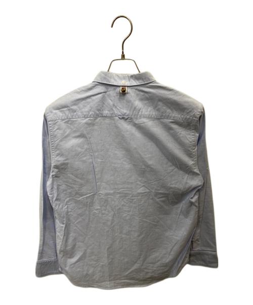 VISVIM（ビズビム）VISVIM (ビズビム) ジップポケットボタンダウンシャツ ブルー サイズ:Mの古着・服飾アイテム