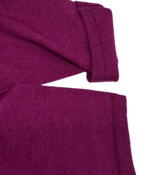 Cruciani（クルチアーニ）Cruciani (クルチアーニ) Vネックニット パープル サイズ:46 未使用品の古着・服飾アイテム