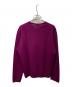Cruciani (クルチアーニ) Vネックニット パープル サイズ:46 未使用品：6000円