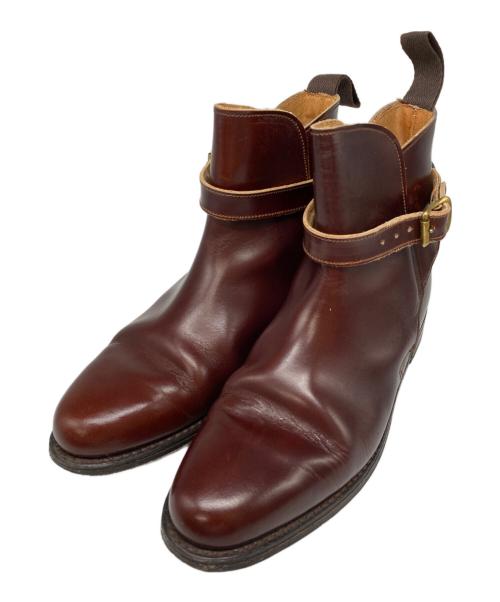 Desborough Shoes（Desborough Shoes）Desborough Shoes (Desborough Shoes) ストラップブーツ ブラウン サイズ:5の古着・服飾アイテム