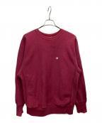 Championチャンピオン）の古着「リバースウィーブスウェット」｜レッド