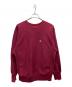 Champion（チャンピオン）の古着「リバースウィーブスウェット」｜レッド