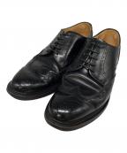 REGALリーガル）の古着「ウイングチップレザーシューズ」｜ブラック