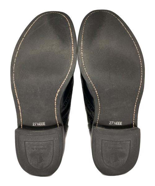 REGAL（リーガル）REGAL (リーガル) ウイングチップレザーシューズ ブラック サイズ:27 1/2の古着・服飾アイテム