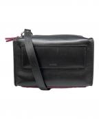 DIESELディーゼル）の古着「スタッズショルダーバッグ」｜ブラック