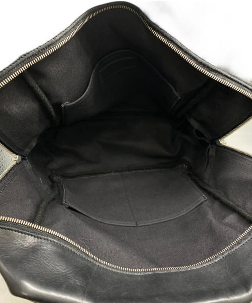 MORMYRUS（モルミルス）MORMYRUS (モルミルス) トートバッグ ブラックの古着・服飾アイテム