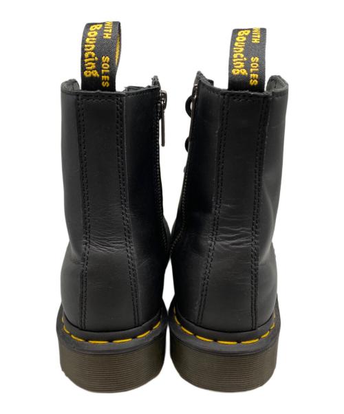 Dr.Martens（ドクターマーチン）Dr.Martens (ドクターマーチン) ８ホールジップブーツ ブラック サイズ:ＵＫ６の古着・服飾アイテム