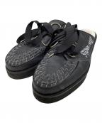 KIDS LOVE GAITEキッズラブゲイト）の古着「リップストップナイロンミュール」｜ブラック