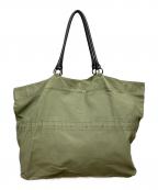 PORTER×B印YOSHIDAポーター×ビージルシヨシダ）の古着「トートバッグ」｜グリーン