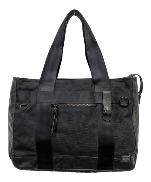 PORTER（ポーター）PORTER (ポーター) ヒート トートバッグ ブラックの古着・服飾アイテム