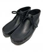 CLARKSクラークス）の古着「WALLABEE BOOT」｜ブラック