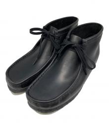 CLARKS（クラークス）の古着「WALLABEE BOOT」｜ブラック