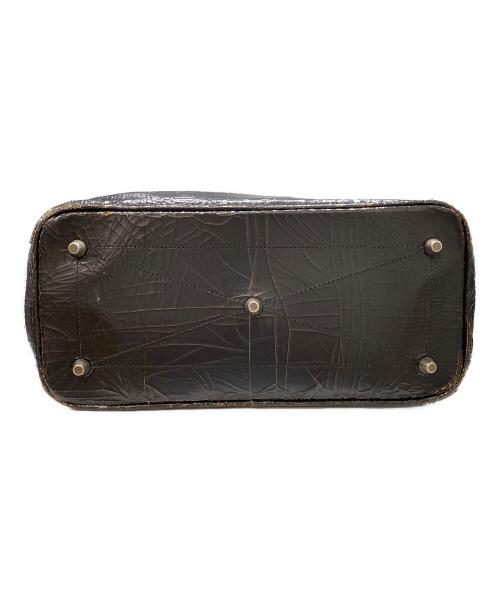 MARC MARMEL（マークマーメル）MARC MARMEL (マークマーメル) クラッキング2WAYバッグ ブラックの古着・服飾アイテム