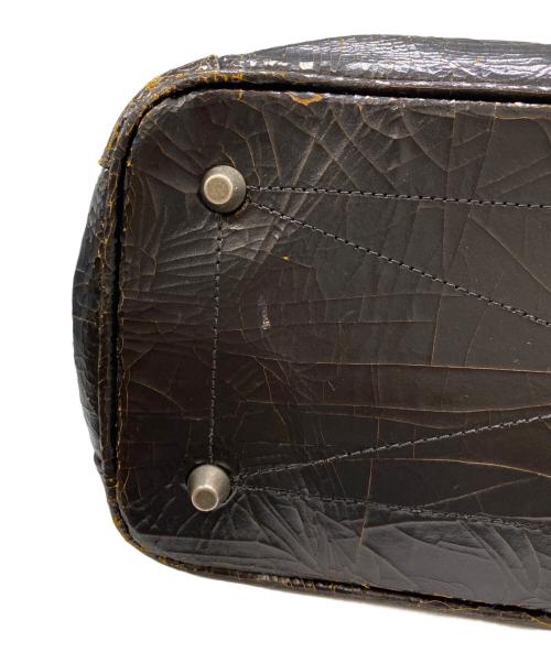 MARC MARMEL（マークマーメル）MARC MARMEL (マークマーメル) クラッキング2WAYバッグ ブラックの古着・服飾アイテム