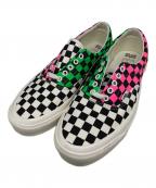 VANS×Sneakersnstuff SNSバンズ×）の古着「チェッカースリッポン」｜マルチカラー