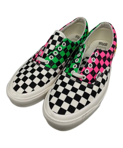 VANS（ヴァンズ）VANS (バンズ) Sneakersnstuff SNS チェッカースリッポン マルチカラー サイズ:27.5ｃｍの古着・服飾アイテム