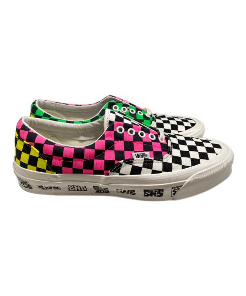 VANS（ヴァンズ）VANS (バンズ) Sneakersnstuff SNS チェッカースリッポン マルチカラー サイズ:27.5ｃｍの古着・服飾アイテム