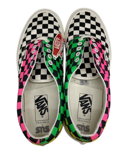VANS（ヴァンズ）VANS (バンズ) Sneakersnstuff SNS チェッカースリッポン マルチカラー サイズ:27.5ｃｍの古着・服飾アイテム