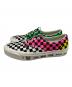 VANS (バンズ) Sneakersnstuff SNS チェッカースリッポン マルチカラー サイズ:27.5ｃｍ：7000円