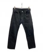 LEVI'Sリーバイス）の古着「後染めデニムパンツ」｜ブラック