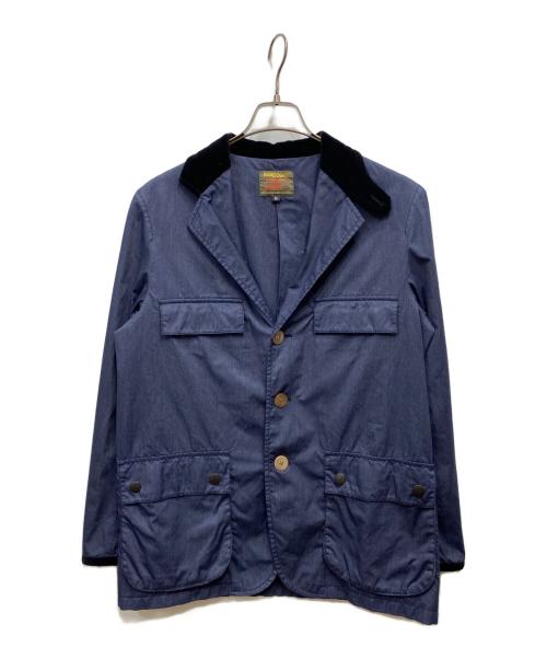 Barbour（バブアー）Barbour (バブアー) ベロアカラー3Bジャケット ネイビー サイズ:Mの古着・服飾アイテム