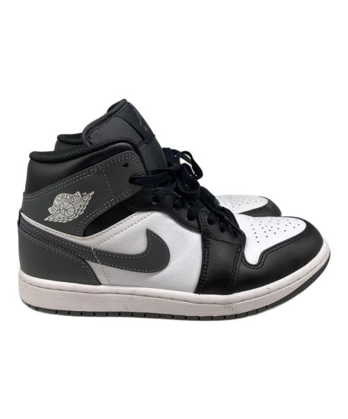 NIKE（ナイキ）NIKE (ナイキ) AIR JORDAN 1 MID グレー×ブラック サイズ:26ｃｍの古着・服飾アイテム