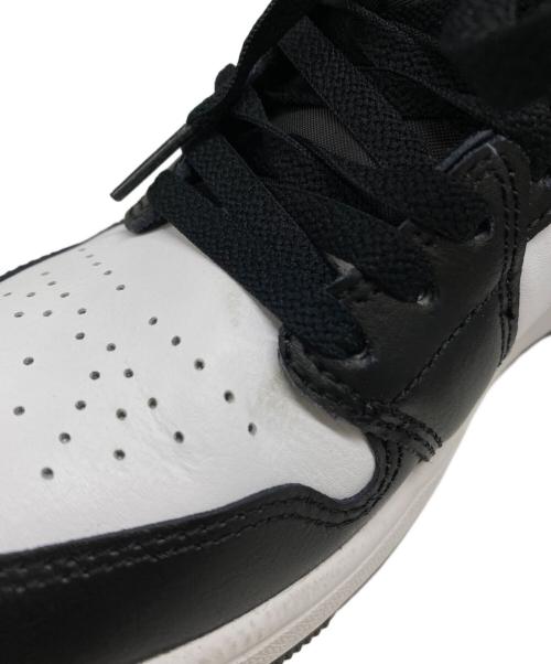 NIKE（ナイキ）NIKE (ナイキ) AIR JORDAN 1 MID グレー×ブラック サイズ:26ｃｍの古着・服飾アイテム