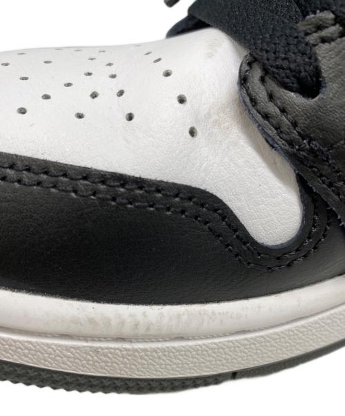 NIKE（ナイキ）NIKE (ナイキ) AIR JORDAN 1 MID グレー×ブラック サイズ:26ｃｍの古着・服飾アイテム
