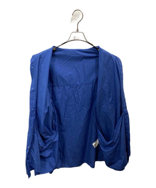 FreshService（フレッシュサービス）FreshService (フレッシュサービス) CORPORATE UNIFORM L/S SHIRT ブルー サイズ:Lの古着・服飾アイテム