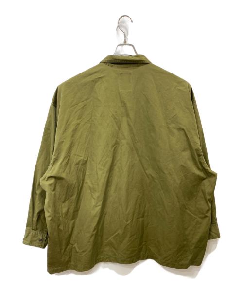 Stripes For Creative（ストライプ フォー クリエイティブ）Stripes For Creative (ストライプ フォー クリエイティブ) S.F.C MILITARY SHIRT カーキ サイズ:XXLの古着・服飾アイテム