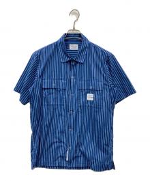 NEIGHBORHOOD（ネイバーフッド）の古着「クラシックワークストライプシャツ」｜ブルー