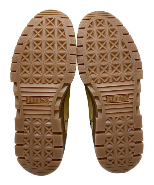 PUMA（プーマ）PUMA (プーマ) MAYZE CHELSEA SUEDE ベージュ×ブラック サイズ:24㎝の古着・服飾アイテム