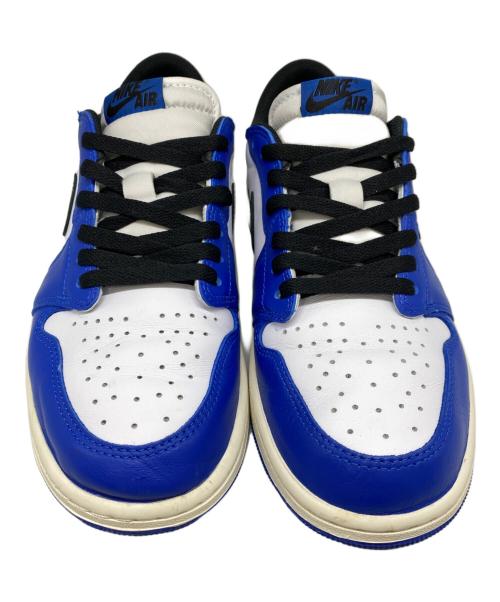 NIKE（ナイキ）NIKE (ナイキ) AIR JORDAN 1 RETRO LOW OG ブルーホワイト サイズ:28㎝の古着・服飾アイテム