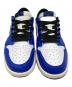 中古・古着 NIKE (ナイキ) AIR JORDAN 1 RETRO LOW OG ブルーホワイト サイズ:28㎝：8000円