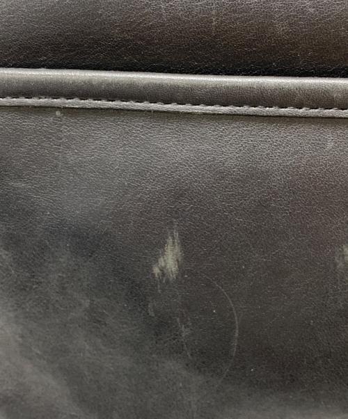 COACH（コーチ）COACH (コーチ) レザーショルダーバッグ ブラックの古着・服飾アイテム