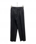 Christian Dior MONSIEURクリスチャンディオールムッシュ）の古着「ウールパンツ」｜グレー