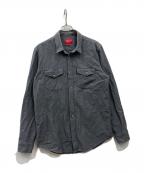 SUPREMEシュプリーム）の古着「シャンブレーシャツ」｜グレー