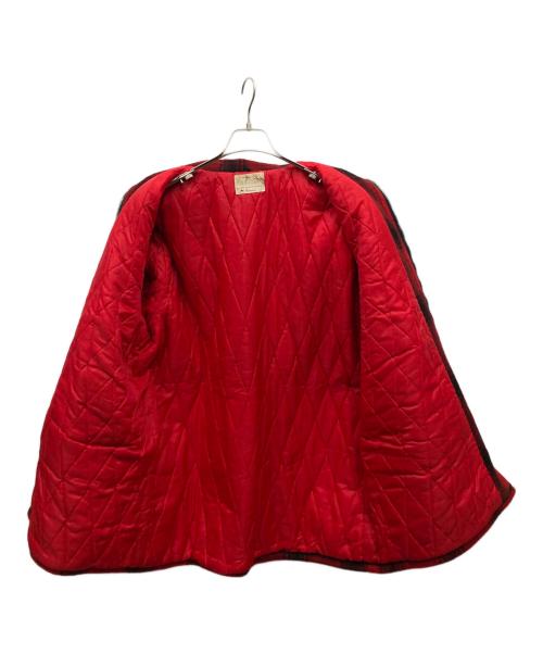 PENNEYS（ペニーズ）PENNEYS (ペニーズ) チェック柄ハンティングジャケット レッド×ブラック サイズ:不明の古着・服飾アイテム