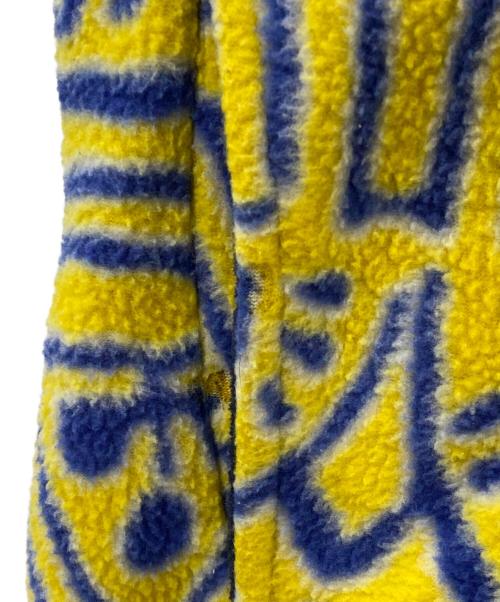 Patagonia SYNCHILLA（パタゴニア シンチラ）Patagonia SYNCHILLA (パタゴニア シンチラ) 90´s～スウィッチバック 柄スナップT イエロー サイズ:Ｌの古着・服飾アイテム