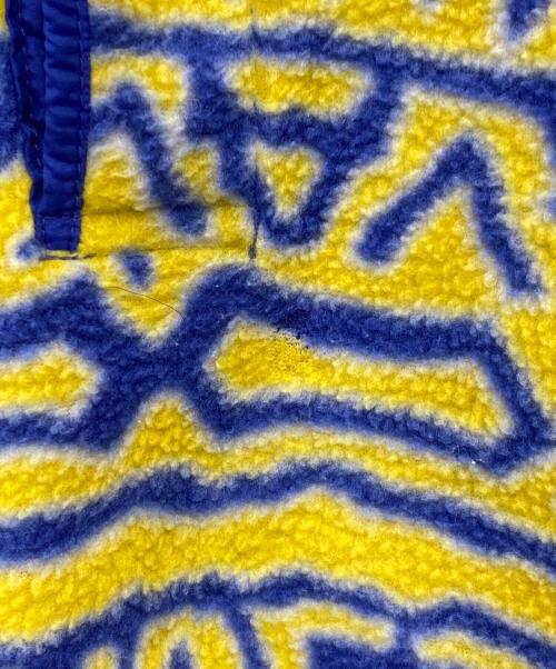 Patagonia SYNCHILLA（パタゴニア シンチラ）Patagonia SYNCHILLA (パタゴニア シンチラ) 90´s～スウィッチバック 柄スナップT イエロー サイズ:Ｌの古着・服飾アイテム