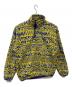 Patagonia SYNCHILLA（パタゴニア シンチラ）の古着「90´s～スウィッチバック 柄スナップT」｜イエロー