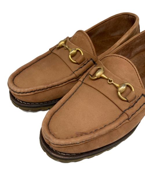 QUODDY（クオッディー）QUODDY (クオッディー) ビットローファー ブラウン サイズ:7　1/2の古着・服飾アイテム