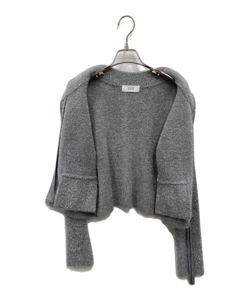 Adam et Rope（アダム エ ロペ）Adam et Rope (アダム エ ロペ) ニットジャケット グレー サイズ:FREEの古着・服飾アイテム