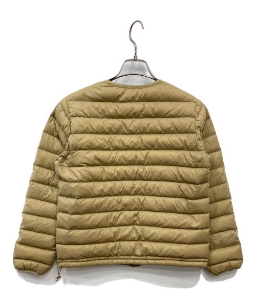 DANTON（ダントン）DANTON (ダントン) インナーダウンジャケット ベージュ サイズ:34の古着・服飾アイテム