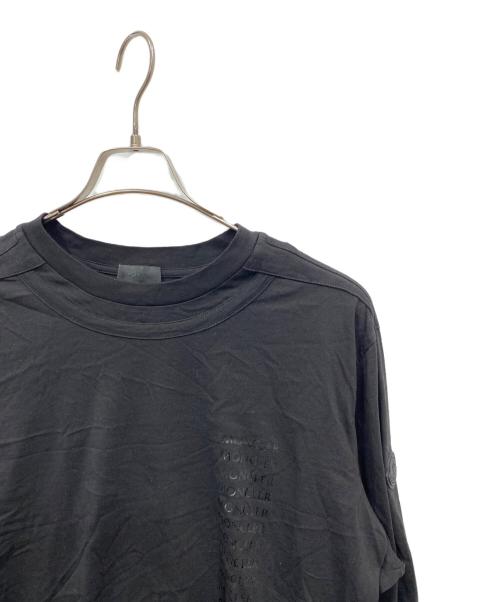 MONCLER（モンクレール）MONCLER (モンクレール) MAGLIA MANICA LUNGA 長袖カットソー ブラック サイズ:XLの古着・服飾アイテム